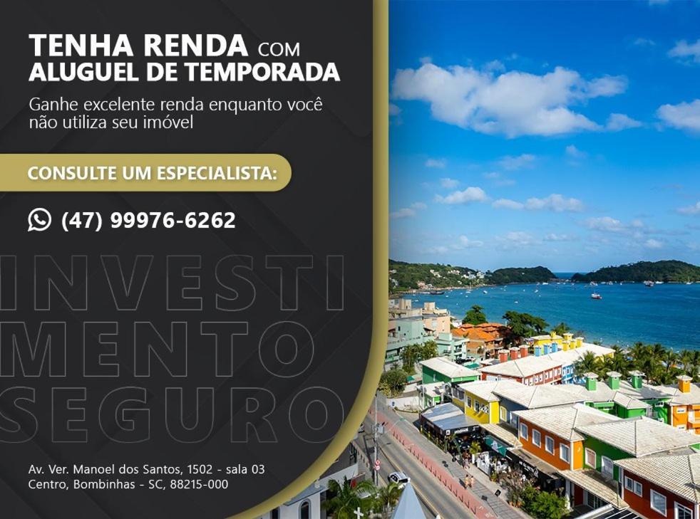 Varandas Do Atlantico - Confortavel Apartamento Em Condo Pe Na Areia Bombinhas Zewnętrze zdjęcie